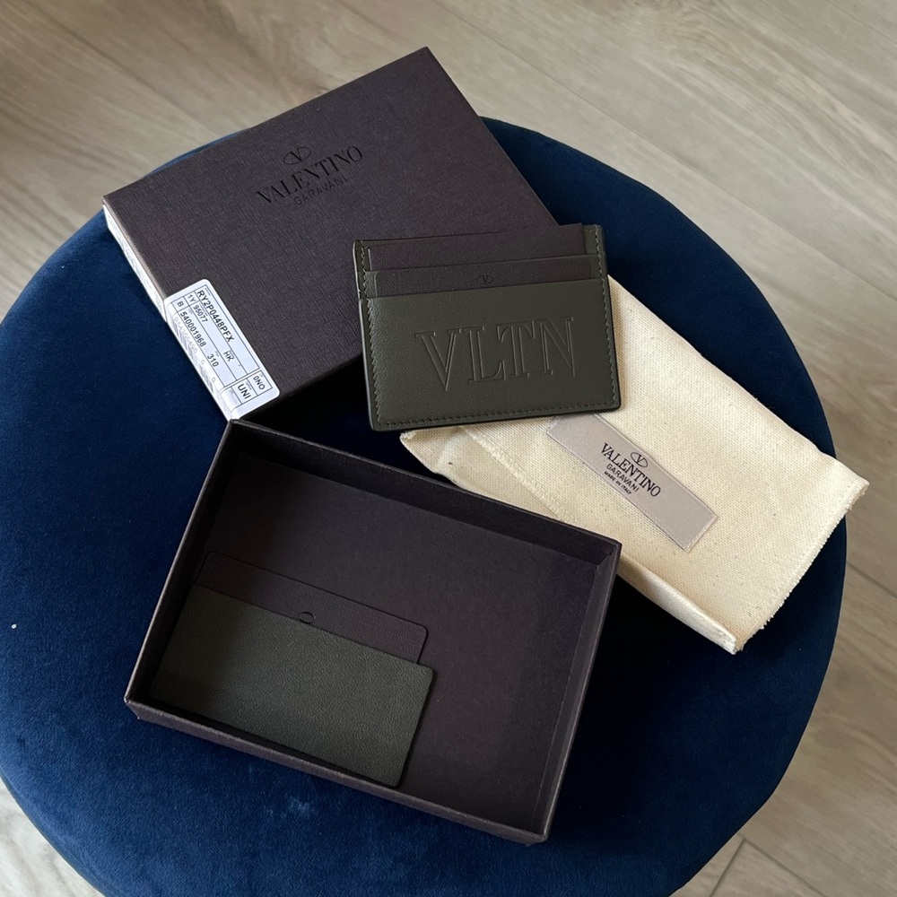 SOLD Valentino card holder